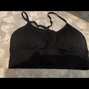 Profit blk sports bra sz med